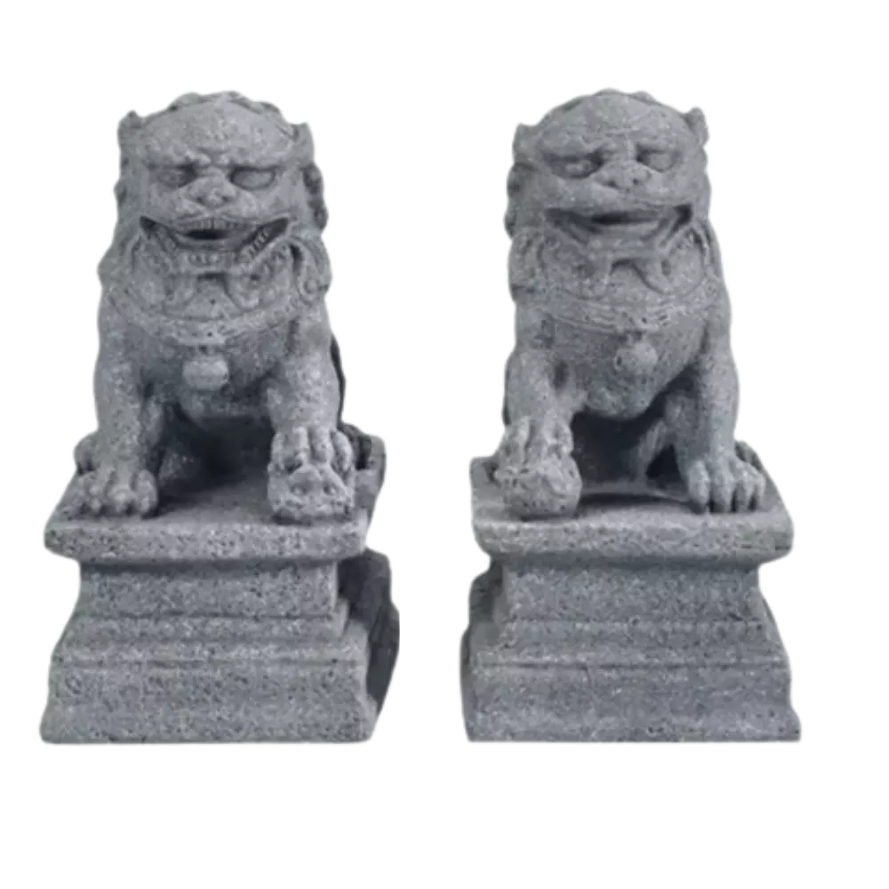 Biowaves Prosperity Stone Lions™ – Ancient Feng Shui Wealth Guardians for Modern Success